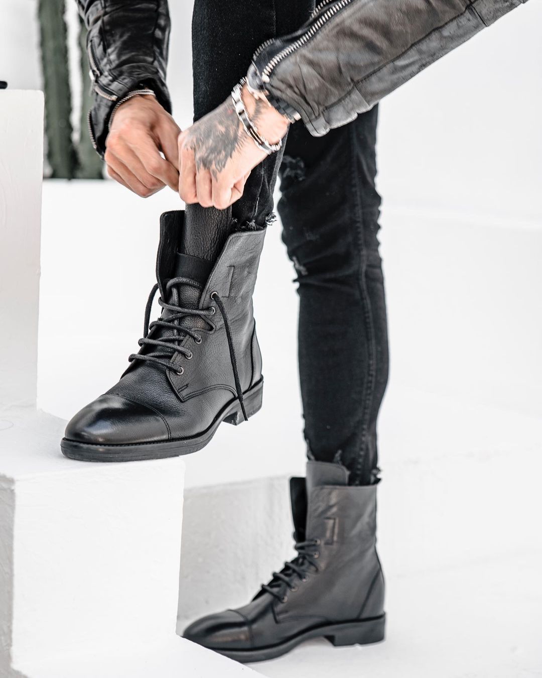 Egbert Leather Boots