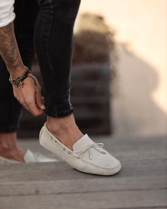 Cream Casual Loafers
