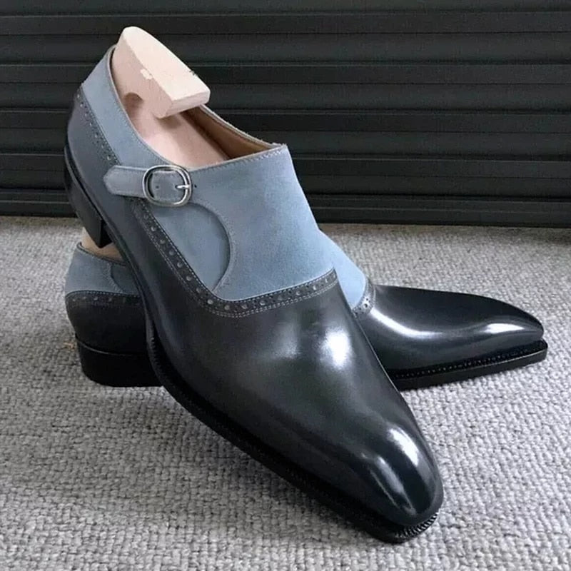 Blue Oxford Shoes
