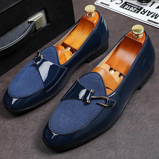 Blue Classy Loafers