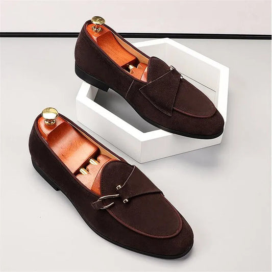 Formal Suede Leather Loafers