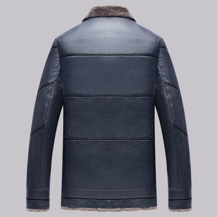 Sassi Leather Fur Jacket