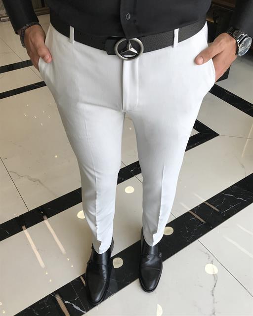 Kristopher White Pants
