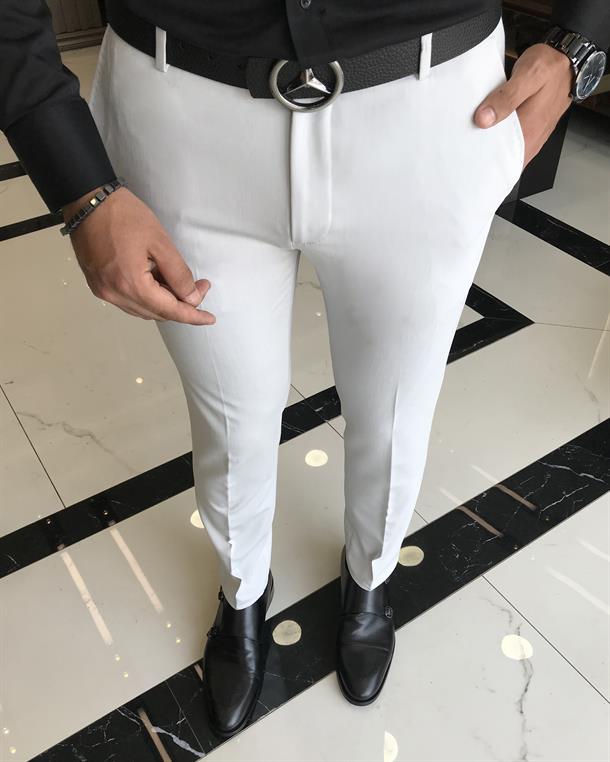 Kristopher White Pants